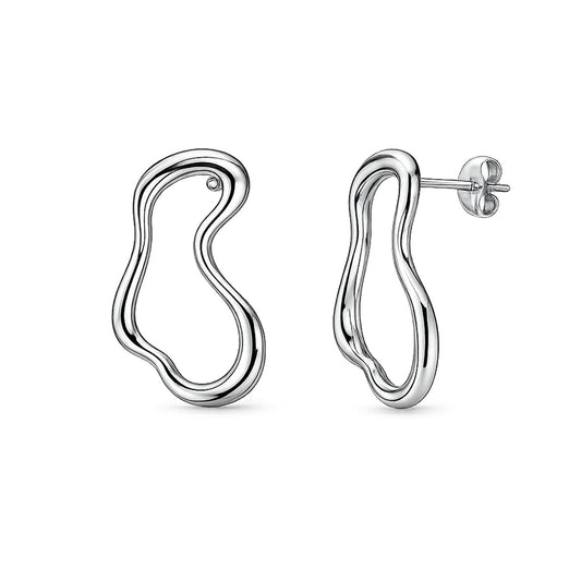 Outline Earrings (Silver)