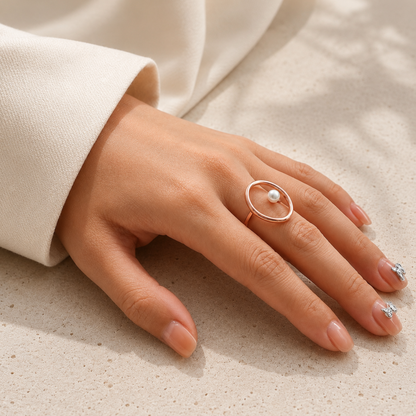 Orbit Ring (Rose Gold)